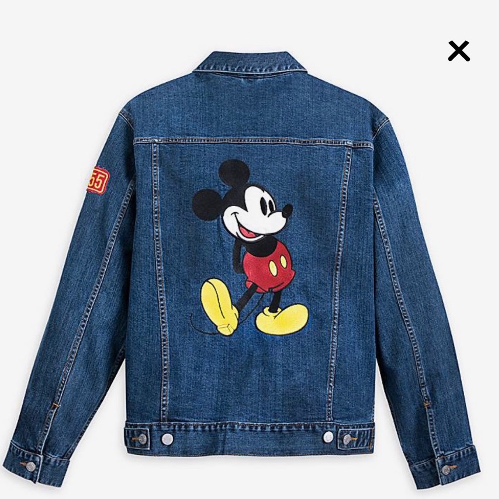 Disneyland Disney Mickey Jean Jacket